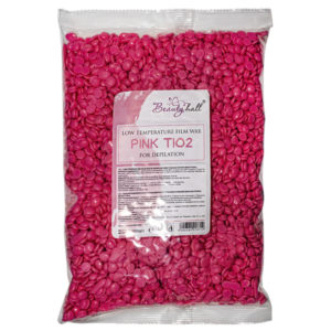 BeautyHall Hot Film Wax Pink TiO2 in granules
