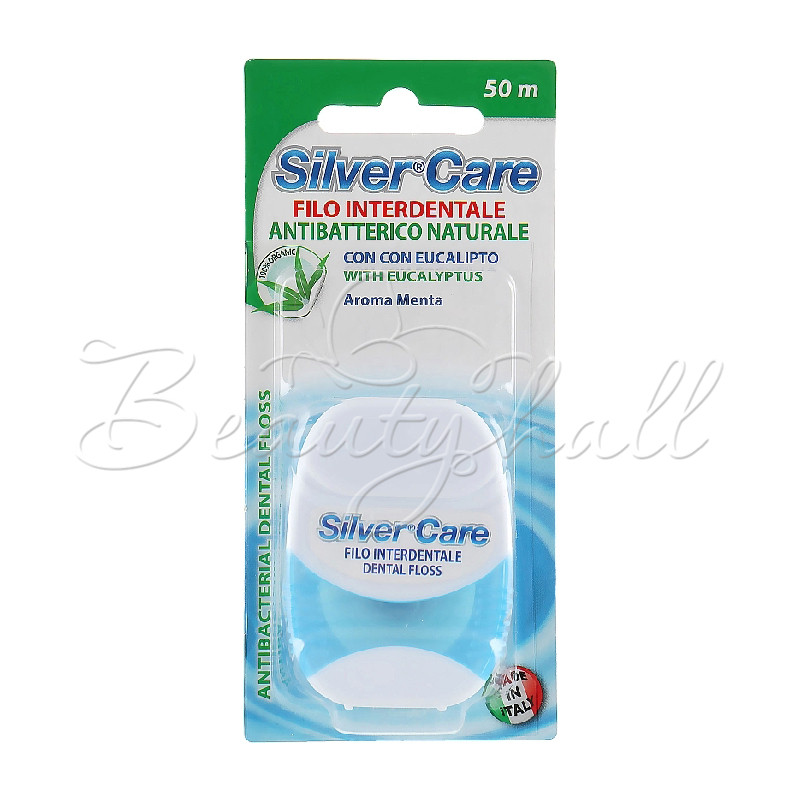 8009315011024 1102 Зубна нитка «Silver Care» з нітратом срібла 50м.