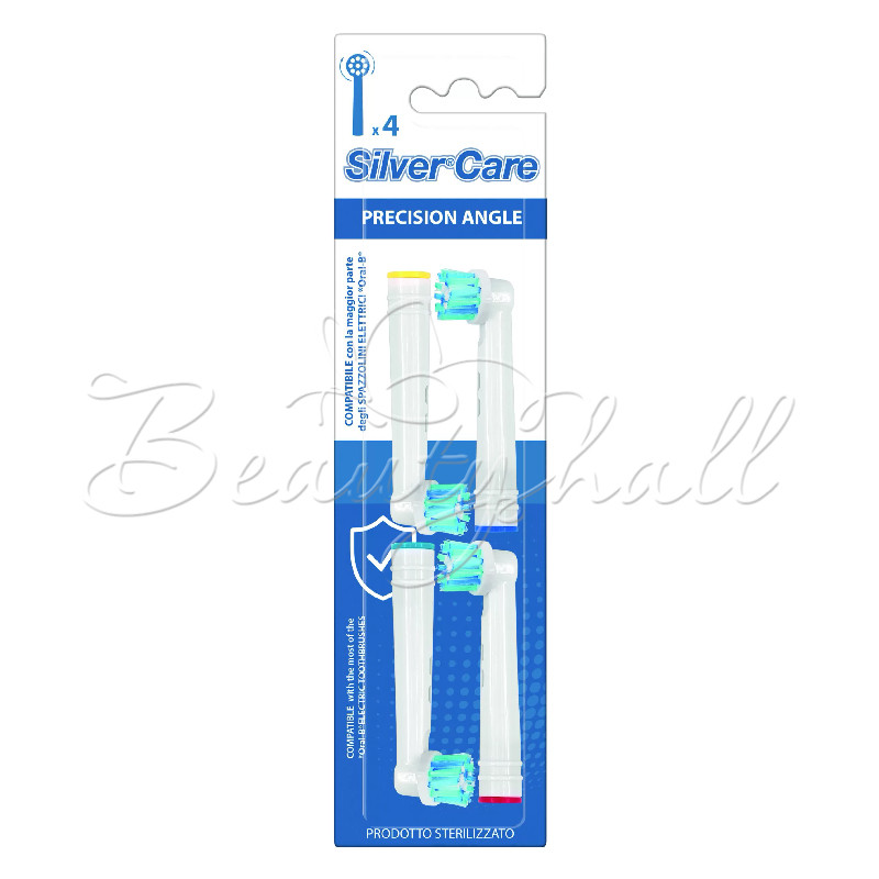 8009315000769 76 Silver Care Electric Toothbrush Refills Oral-B - 4 pcs.