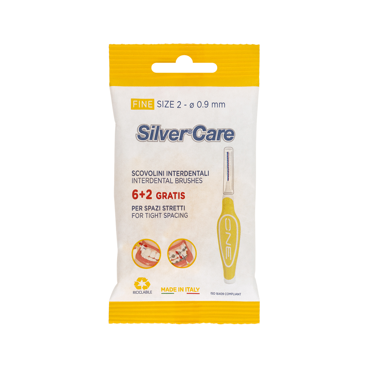 Silver Care lnterdentalbrushes Fine (8pcs)